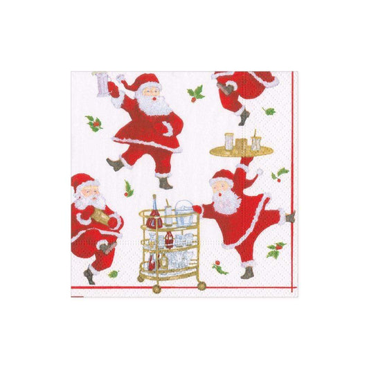 Serviett kaffe Cocktails With Santas