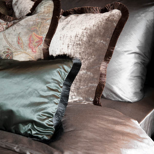 Pillowcase Dorsia Taupe 60x60 cm