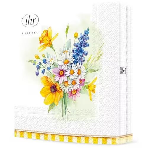 Serviett lunch Spring Time Bloom light green