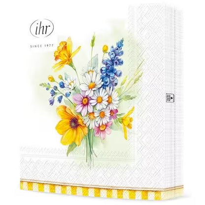 Serviett lunch Spring Time Bloom light green