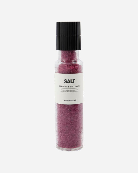 Salt rødvin & laurbærblad 340 gram