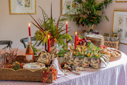 Coaster rotting scallops wine