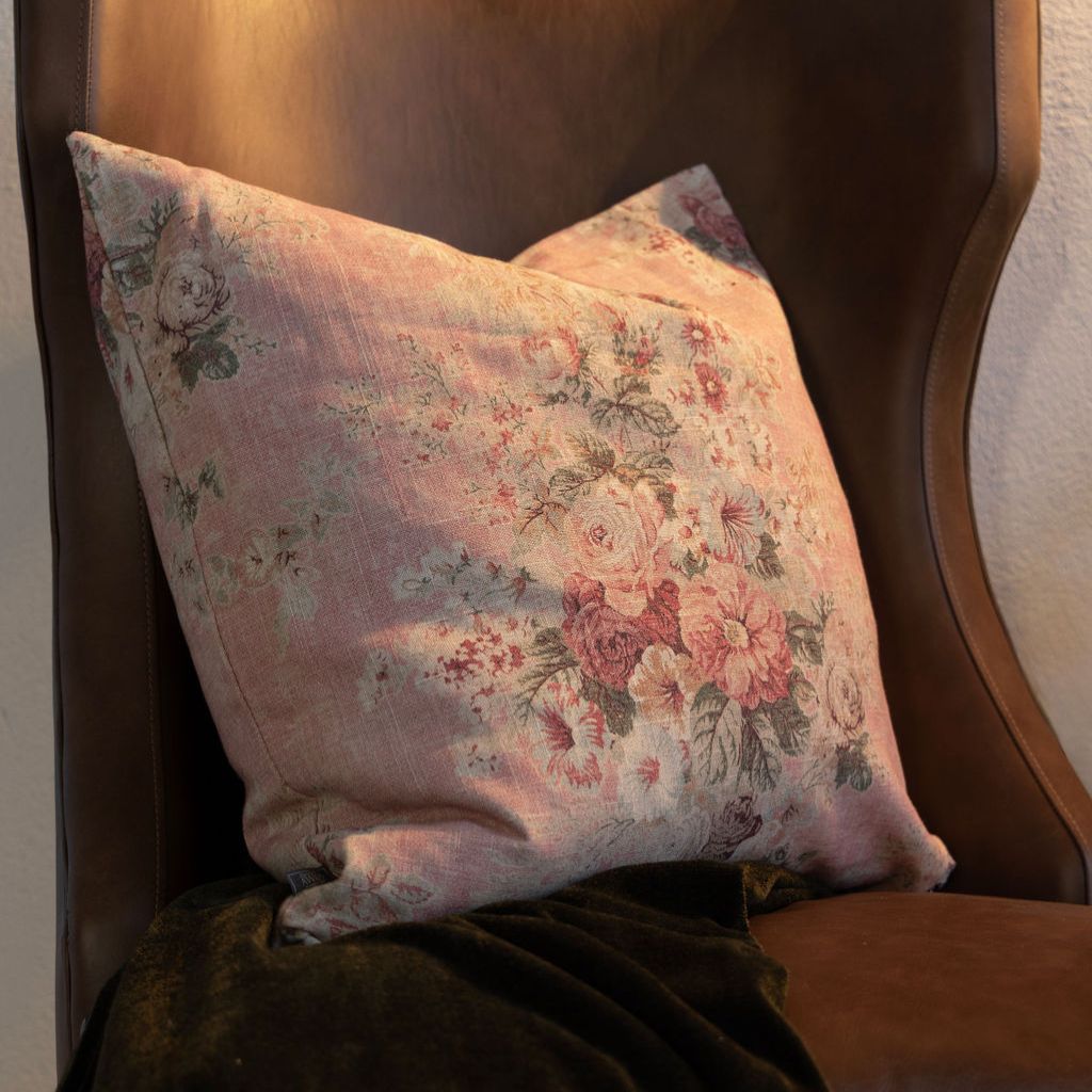 Pillowcase Belle Rose flower 50x50 cm