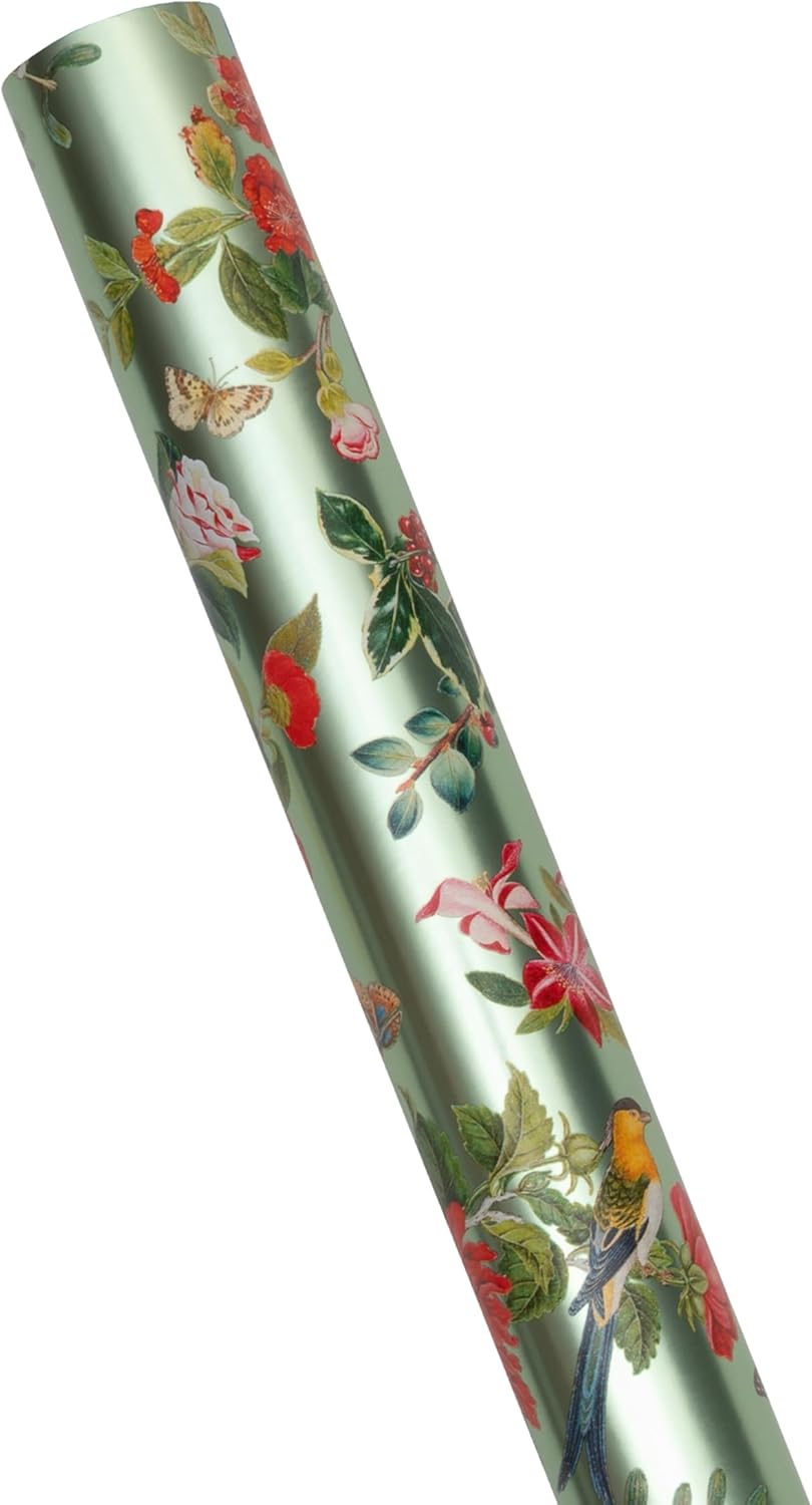 Wrapping Paper Chinoiserie Celadon 2.4 meters