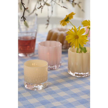 Telysholder Nargis rosa 7,5 cm