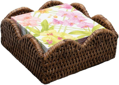 Serviettholder rotting scallop kaffe