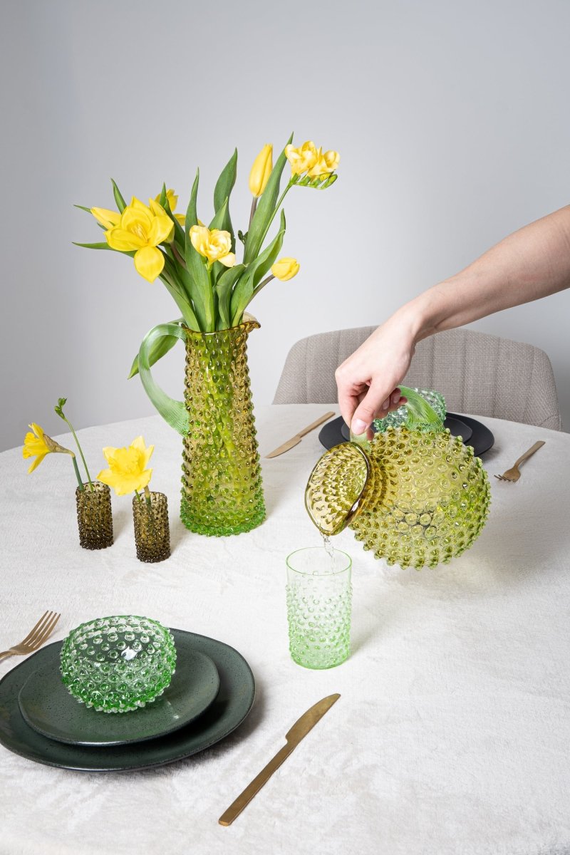 Hobnail karaffel 1L Meadow