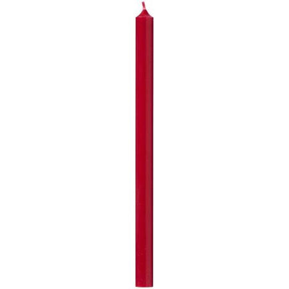 Kertelys stearin rød 1,3x20 cm
