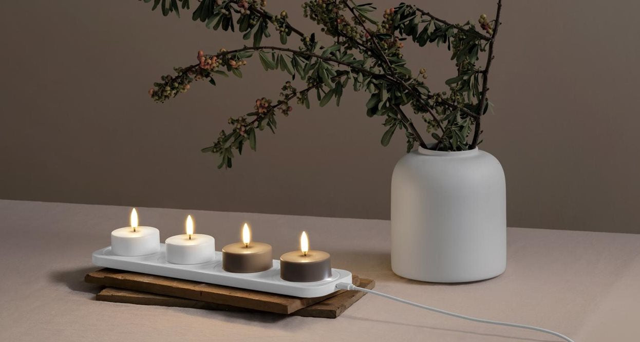 LED Tealight maxi white 6x2.3 cm