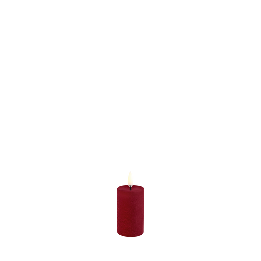 LED kubbelys carmine red 5x7,5 cm