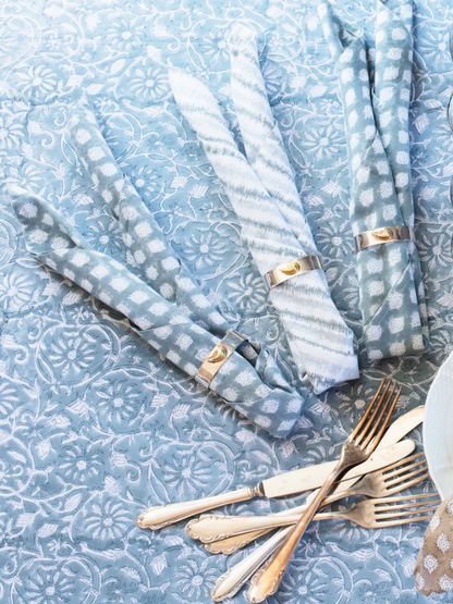 Duk Margerita Cashmere Blue 150x230 cm