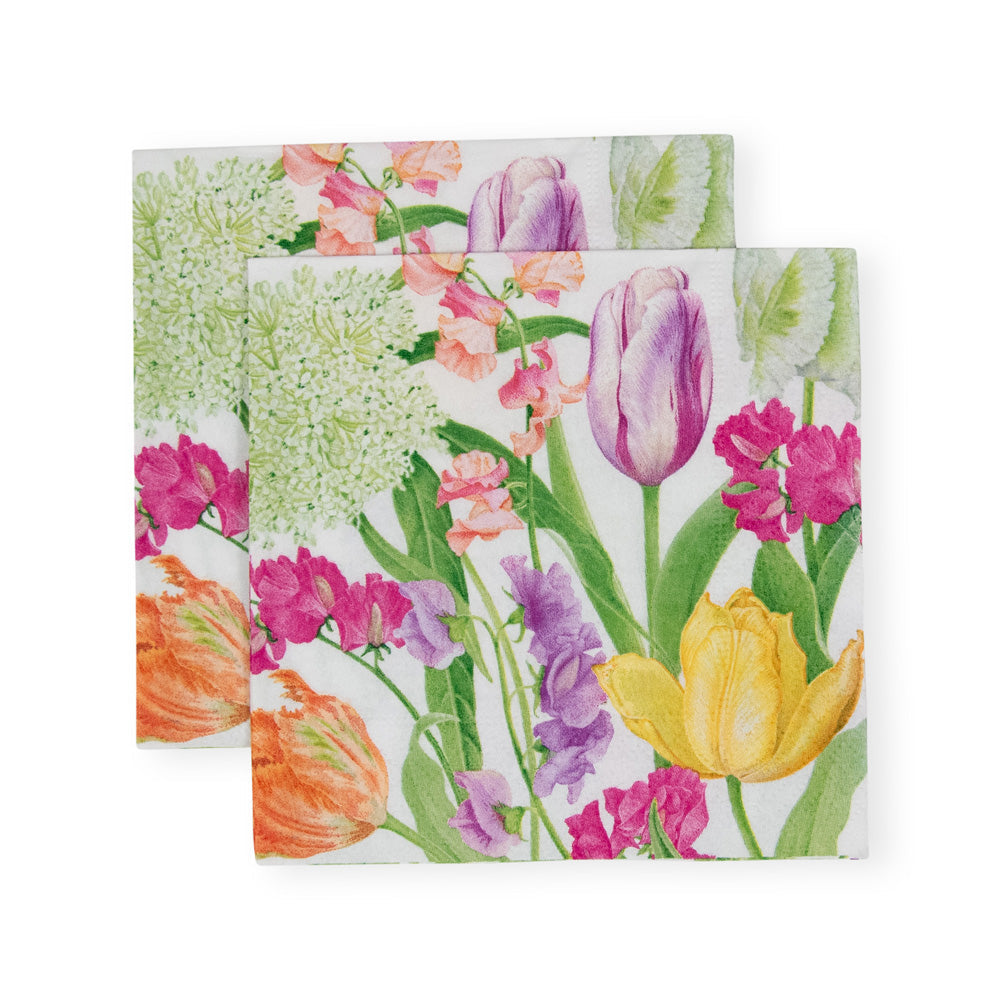 Napkin coffee Spring flower show