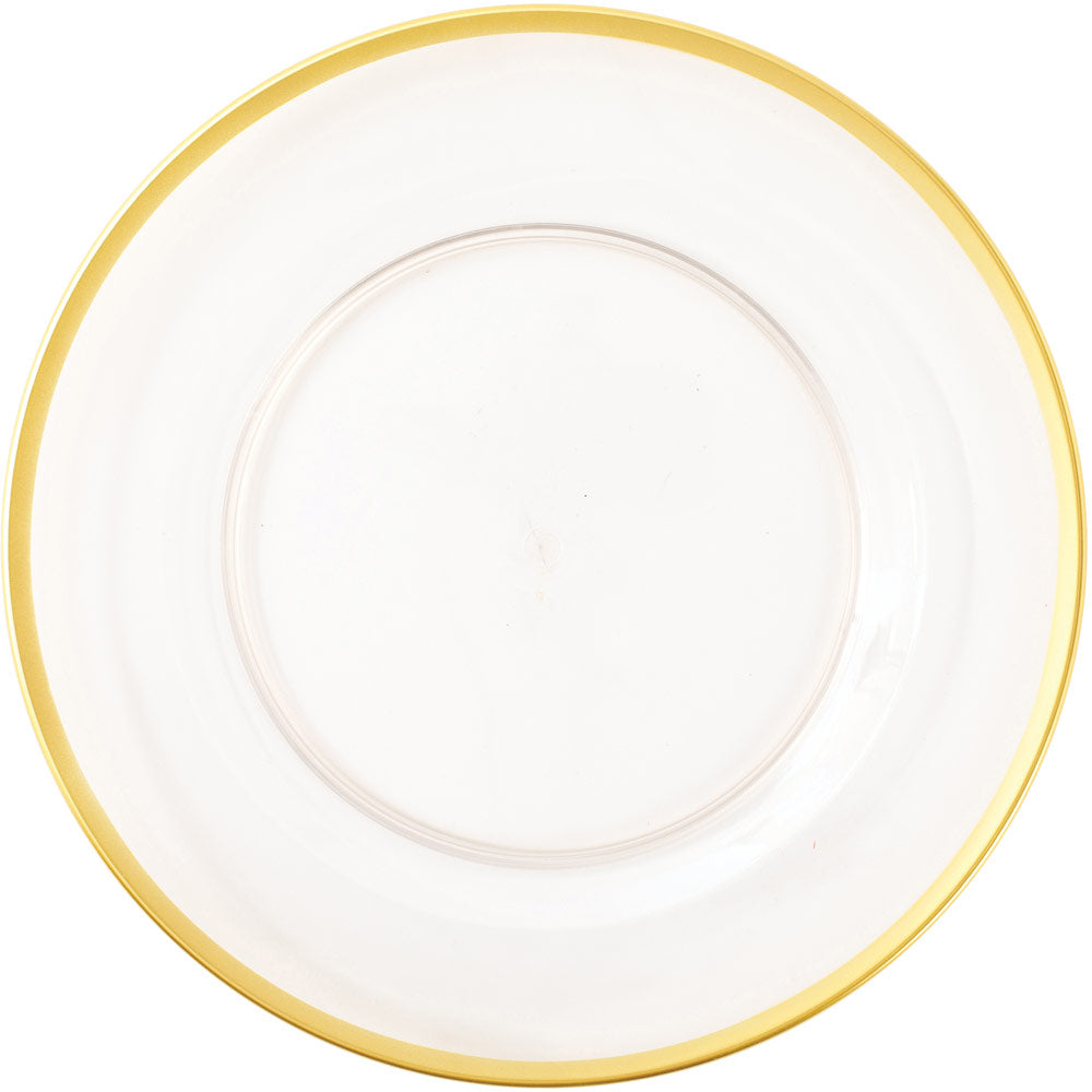 Charger plate acrylic 30 cm