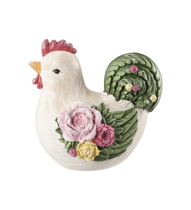 Florani hen 10x8 cm