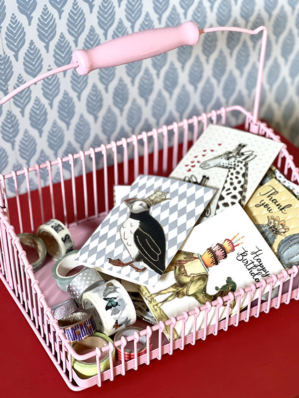 Glitterkort Blomkarse