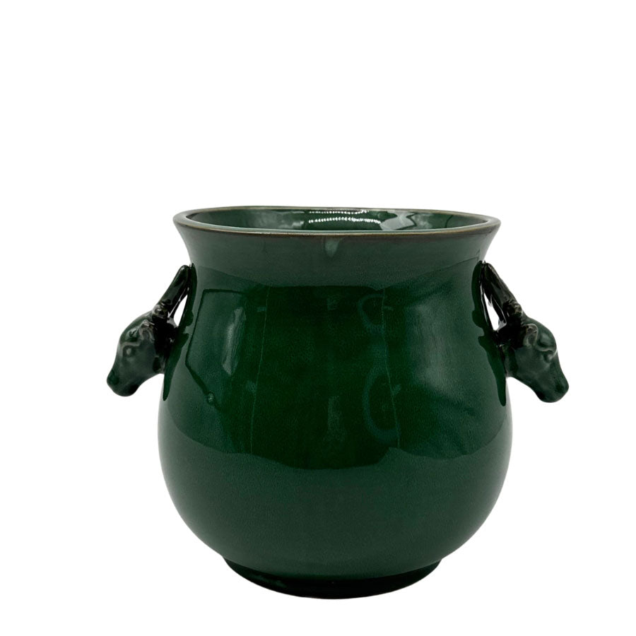 Blomsterpotte Reindeer grønn 18 cm
