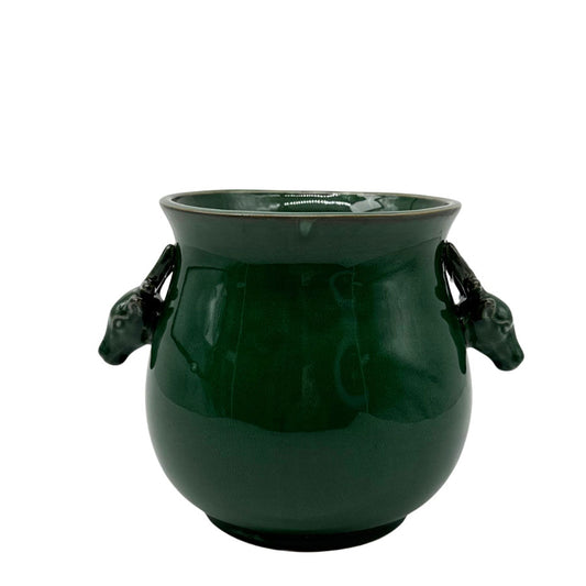 Blomsterpotte Reindeer grønn 18 cm