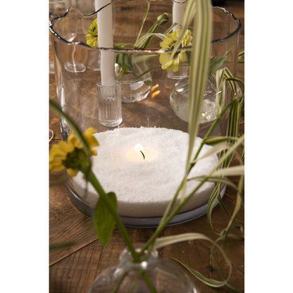 Lys sand 100 % stearin m/30 veker