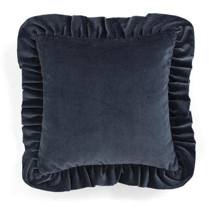 Pillowcase velour Denim Blue 45x45 cm