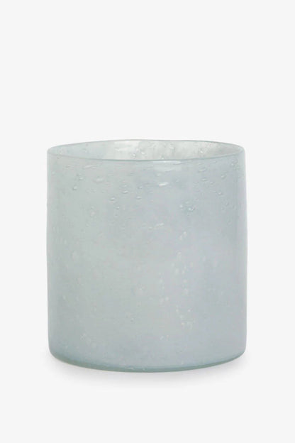 Vase blågrå 20x22 cm