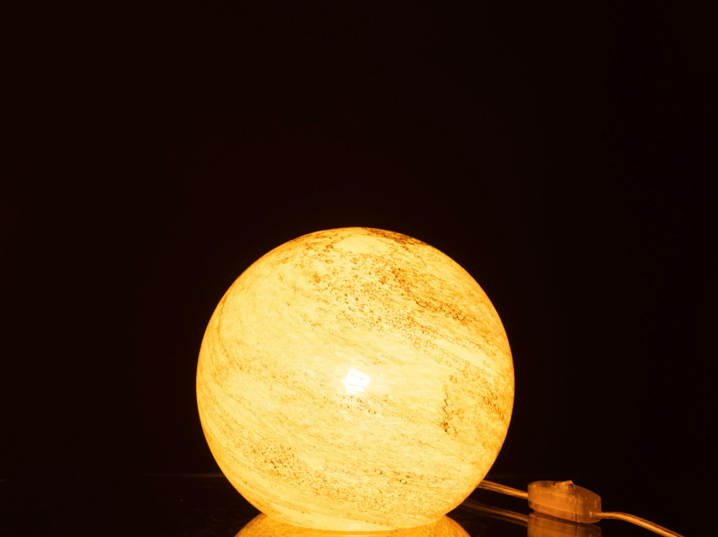 Bordlampe Dany gul 20 cm