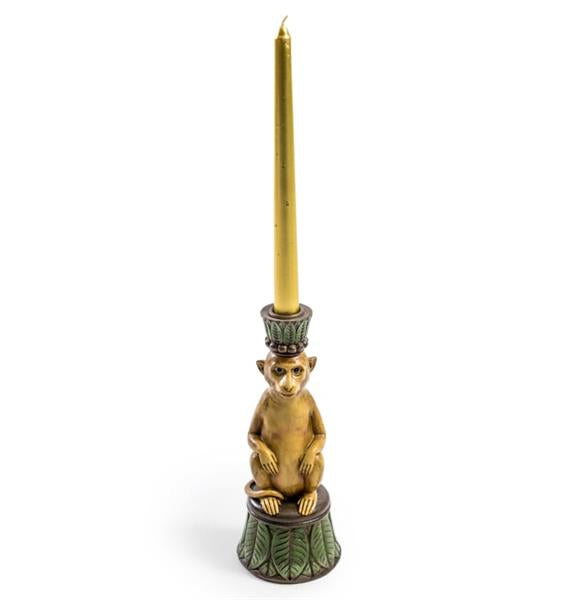 Monkey candlestick 24 cm