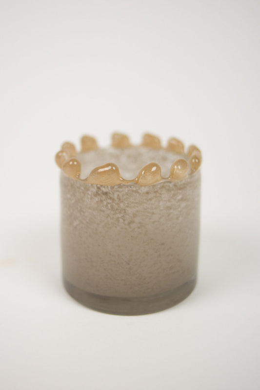 Diana telysholder taupe 10 cm