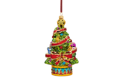 Christmas Tree Ornament Christmas Tree With Ribbon 18 cm