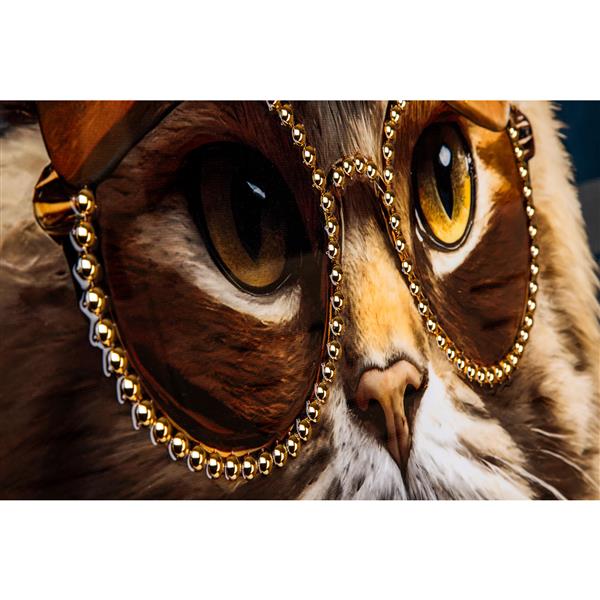 Lerretsbilde katt sheriff 62x92 cm