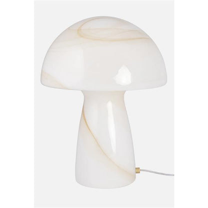 Table Lamp Fungo Swirl 30 Beige