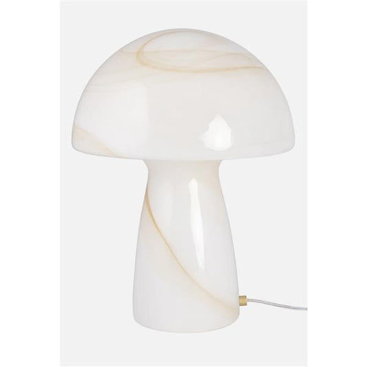 Table Lamp Fungo Swirl 30 Beige