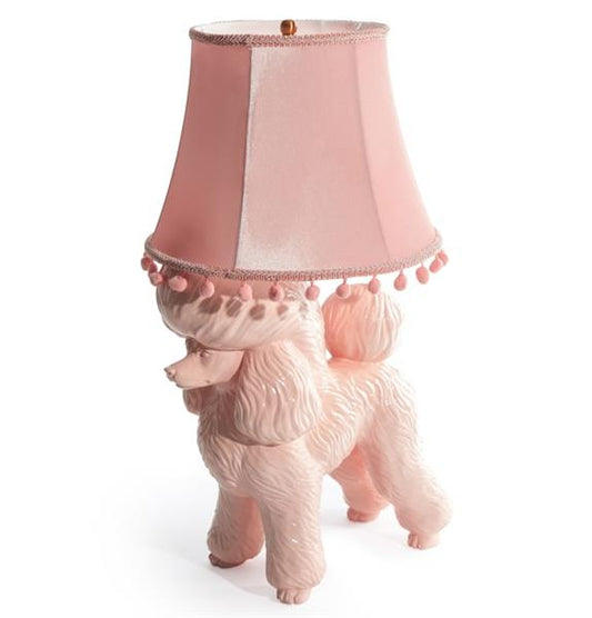 Bordlampe rosa puddel 74 cm