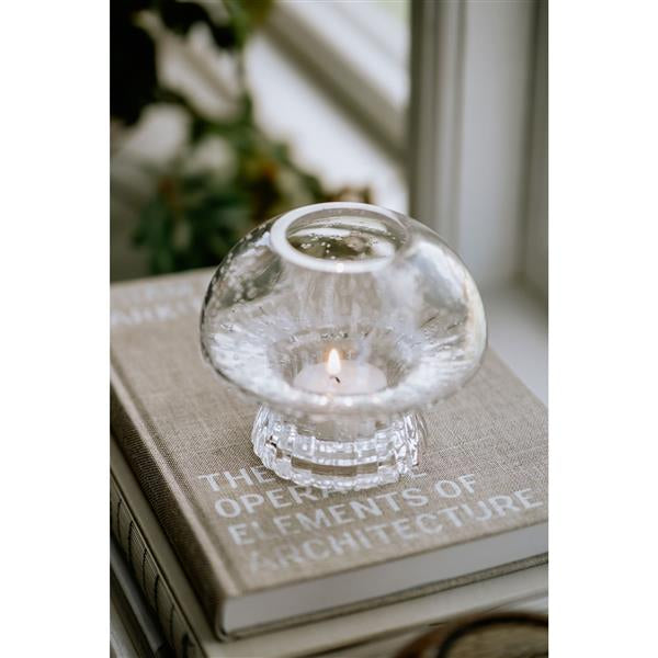 Tealight Holder Fungo 12 Clear