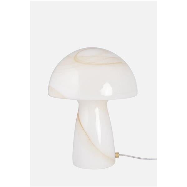 Table Lamp Fungo Swirl 22 Beige