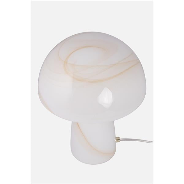 Table Lamp Fungo Swirl 22 Beige