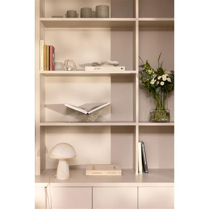 Table Lamp Fungo Swirl 22 Beige