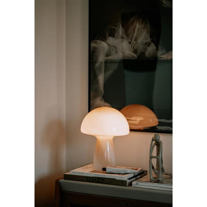 Table Lamp Fungo Swirl 22 Beige