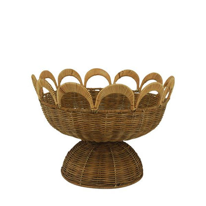 Basket bowl with scallop 30 cm