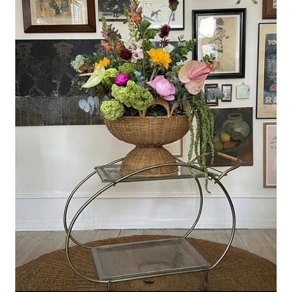Basket bowl with scallop 30 cm