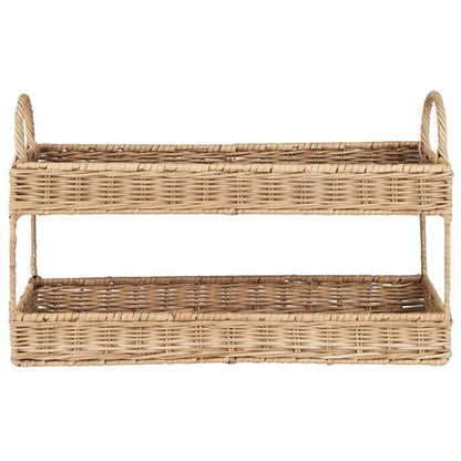 Two-tiered serving platter