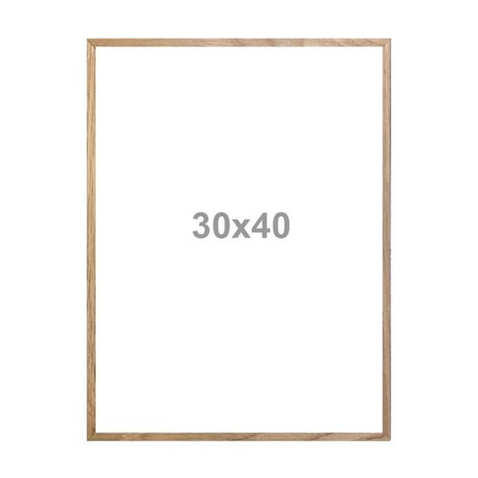 Bilderamme eik 30x40 cm