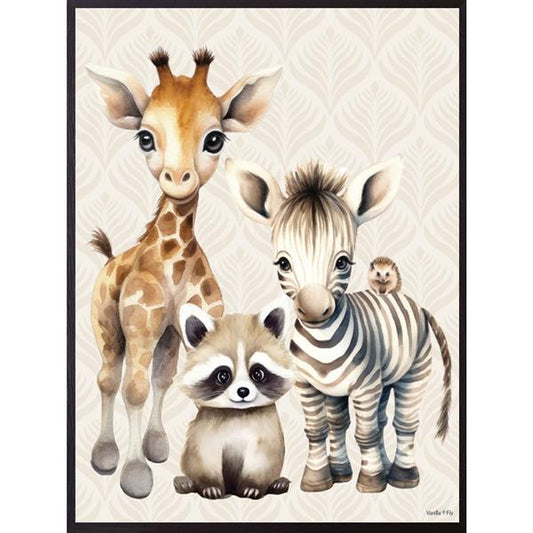 Plakat Family and friends 50x70 cm