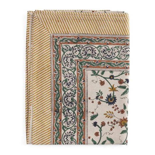 Duk Samode Ochre, Blue & Green 150x230 cm