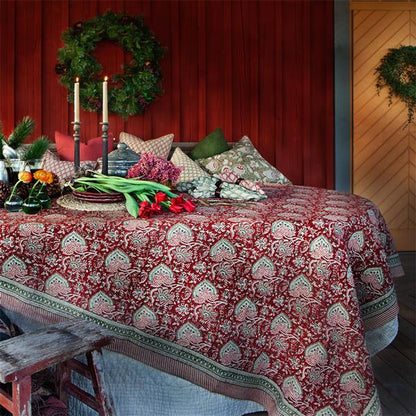 Tablecloth Oriental Red 150x350 cm