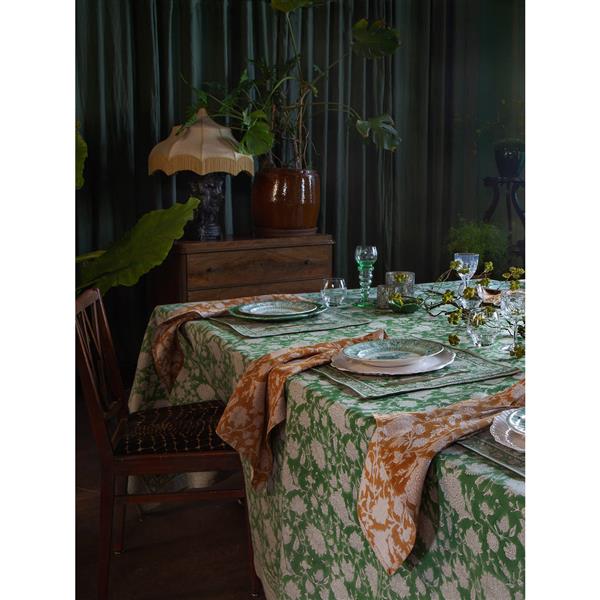 Duk Indian Rose Green 170x270 cm