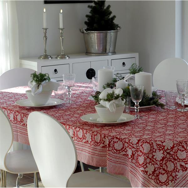Tablecloth Paradise red 170x270 cm