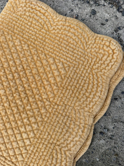Spisebrikke velour Provence Yellow