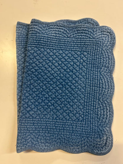 Spisebrikke velour Sky Blue
