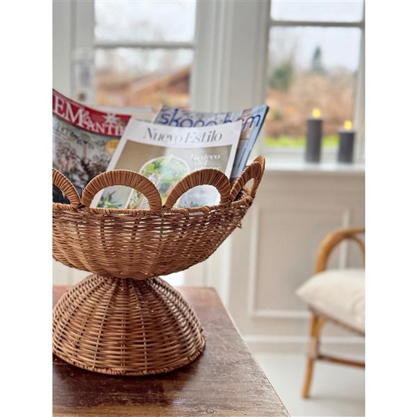 Basket bowl with scallop 30 cm