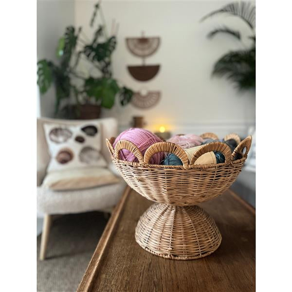 Basket bowl with scallop 30 cm